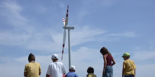 A community wind farm in Bavaria
