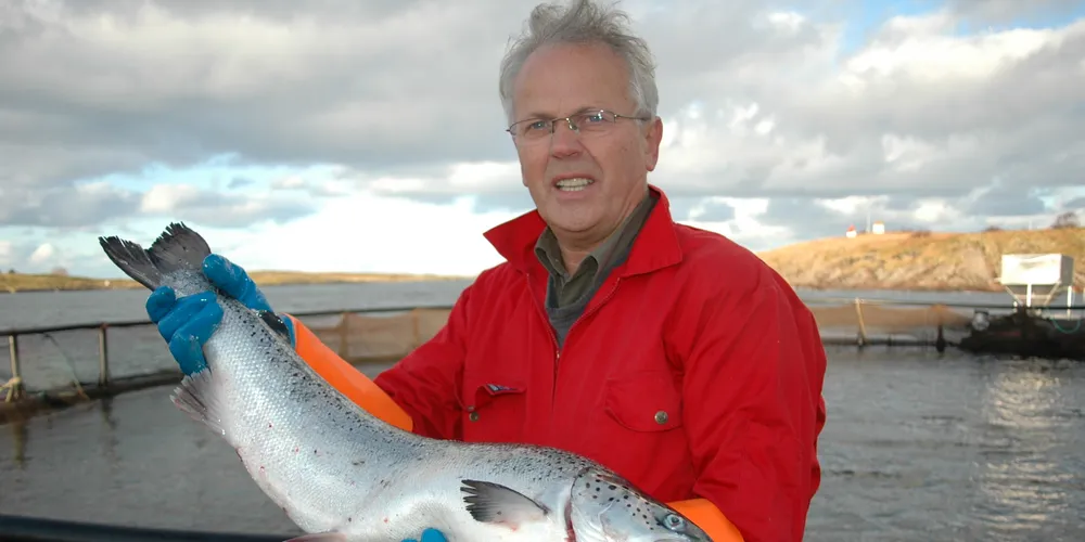 Aksel Olsen from Selsoyvik Havbruk.