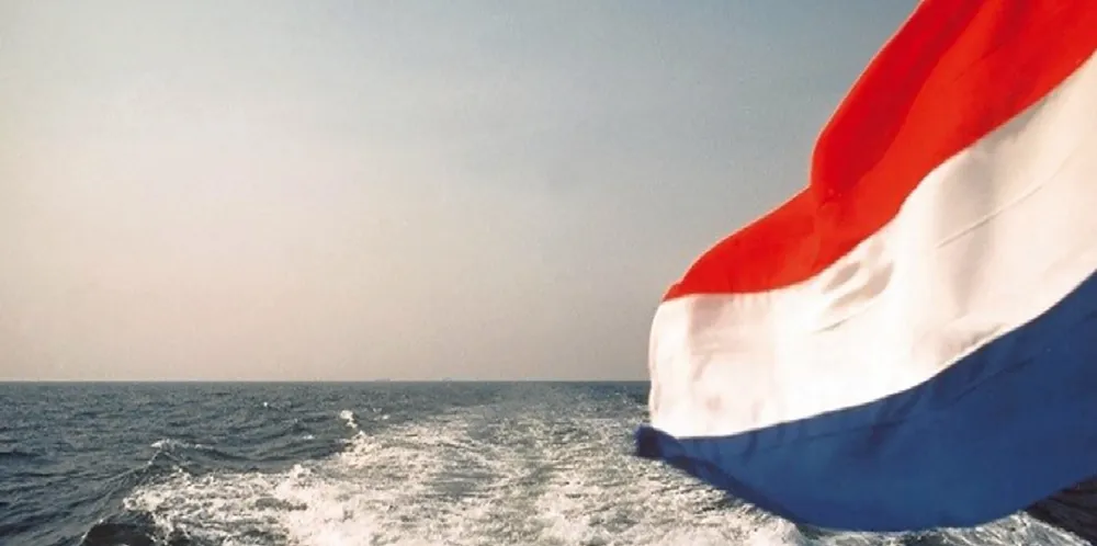 The accident took place off the Netherlands coast.