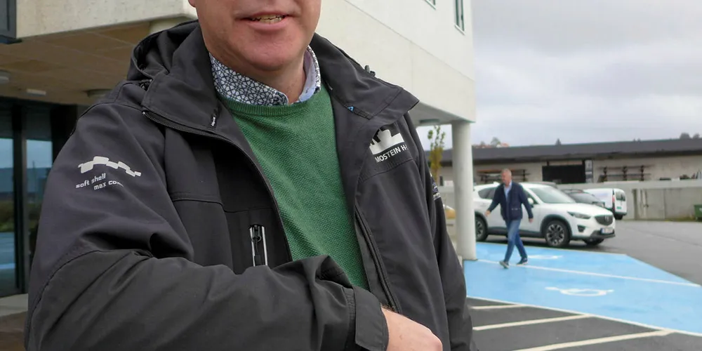 KRITISK: Fisker og reder Bjarte Arve Nordtun driver den pelagiske tråleren «Mostein» i rederiet Nordtun Trål.