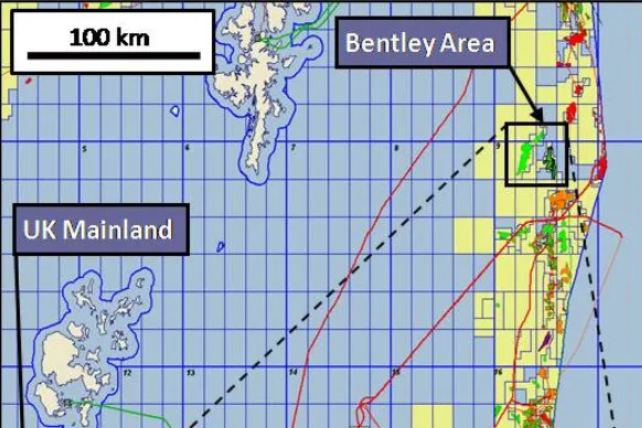 Underway:Drilling of the 9/3b-7 well on the Bentley field had been long delayed