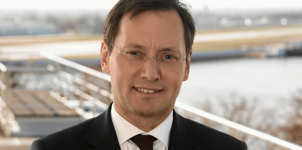 Karsten Liebing, one of Hammonia Reederei’s two managing partners.