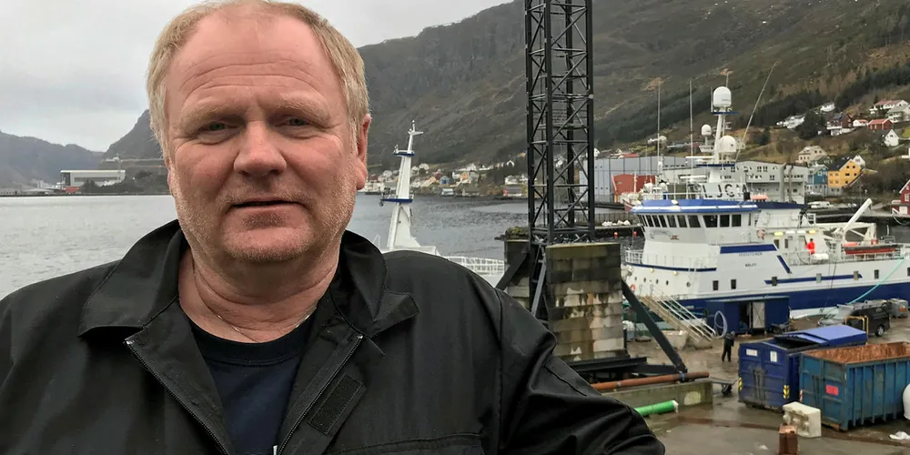 MÅ UTREDES: Jarl Magne Silden, Styreleder Sogn og Fjordane Fiskarlag, etterlyser en konsekvensutredning for vindmøller til havs.