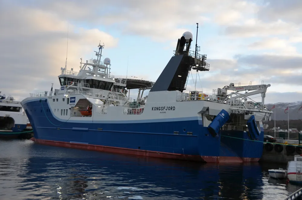 «Kongsfjord» er en av Lerøy Havfisks trålere. Det ble overlevert til selskapet i 2020.
