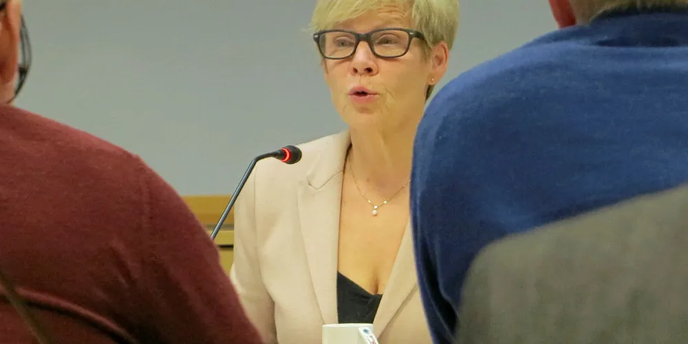 SISTE MØTE: Fiskeridirektør Liv Holmefjord ble utfordret på kvotefleksordningen i det hun sa er sitt siste reguleringsmøtet i november. Hennes åremål går ut neste år.