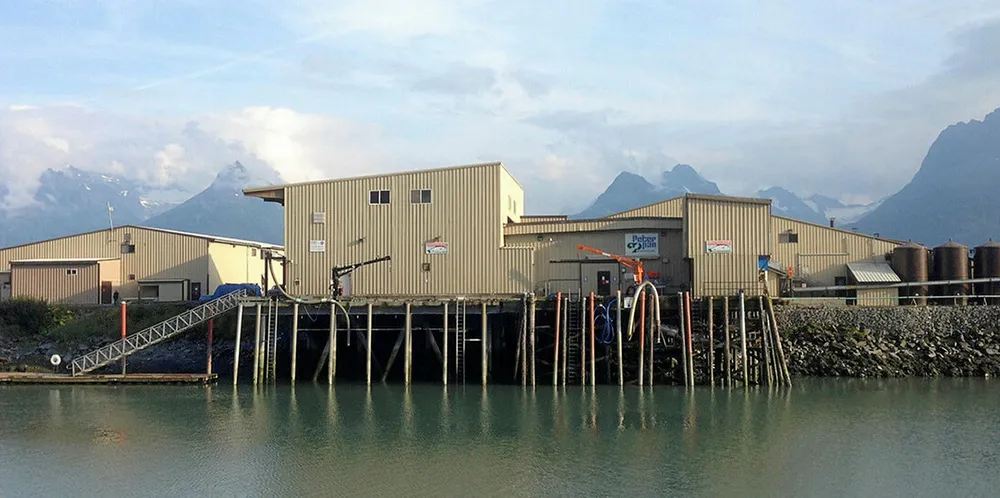 Peter Pan Seafoods factory in Valdez, Alaska.