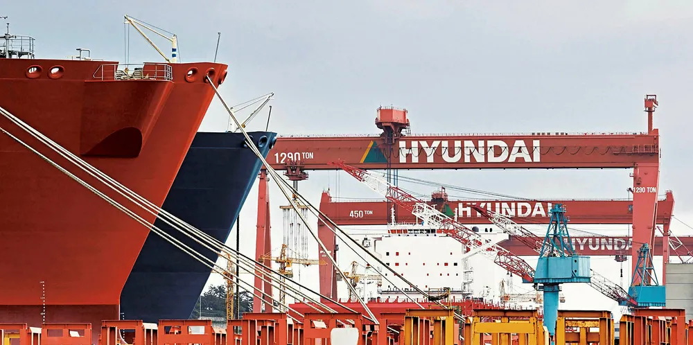 Korea Shipbuilding still aims to meet its 2020 order target despite a weak start to the year.