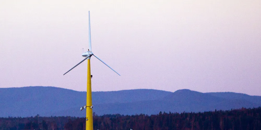 DOE funds VolturnUS wind floater