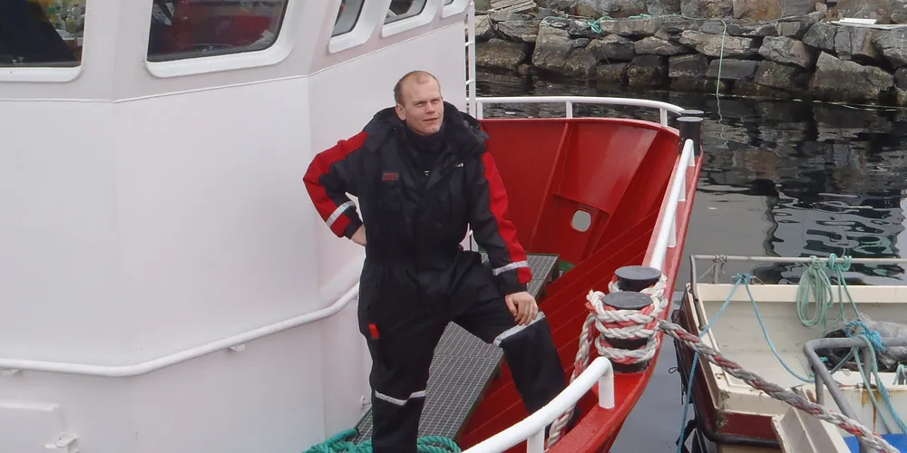 Svein Arve Forland of Telavaag Fiskeoppdrett.