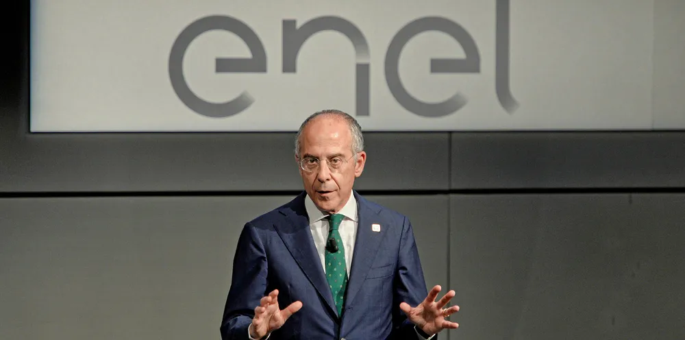Enel chief executive Francesco Starace.