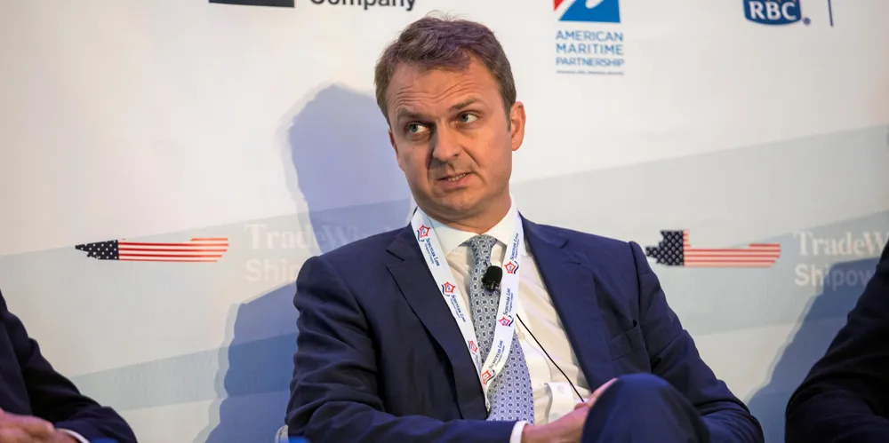 Pal Lothe Magnussen, pictured in 2018, is chief executive of AMSC, formerly American Shipping Co.