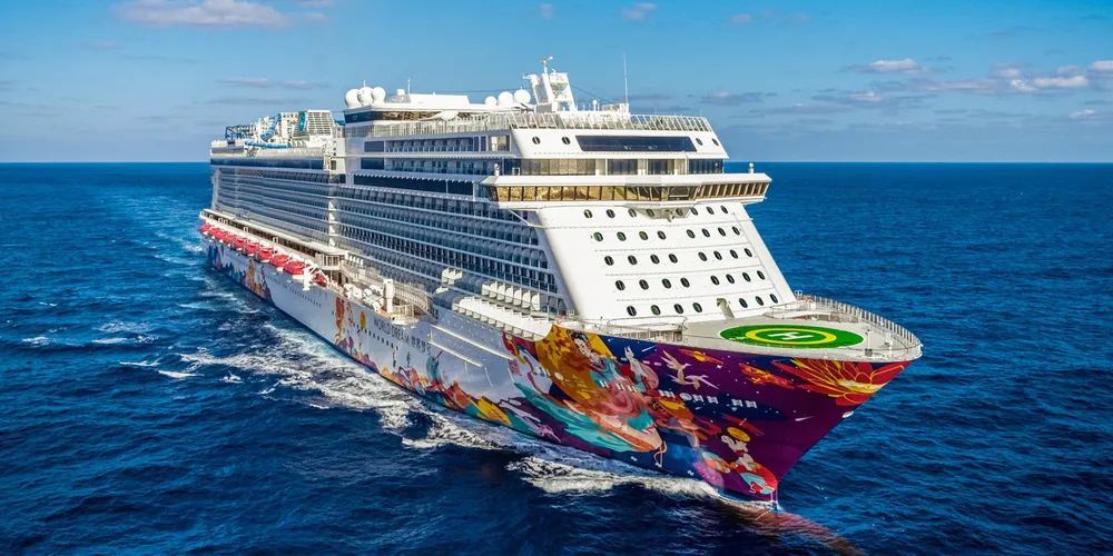 The Auctioned cruise ship World Dream has been renamed Manara following its sale to Cruise Saudi.