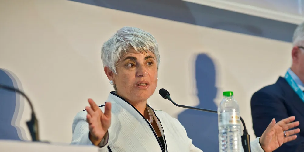 Angeliki Frangou at TradeWinds Shipowners Forum, Posidonia, Athens 2018