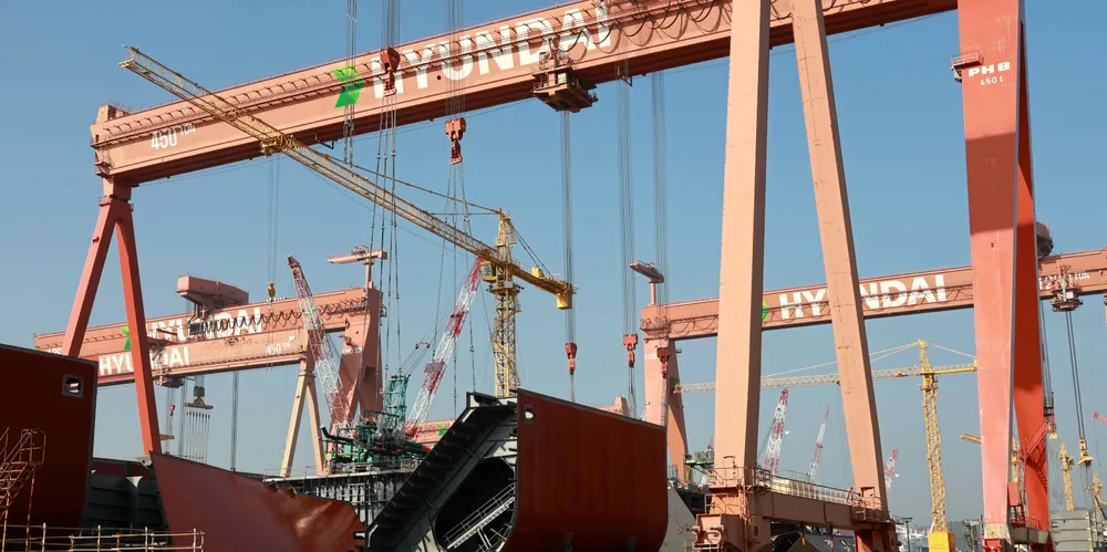 HD Hyundai Heavy Industries is one of several Far Eastern yards benefiting from Greek business.