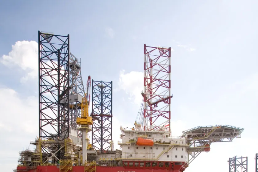 Gippsland spud: for Seadrill's newbuild jack-up West Triton