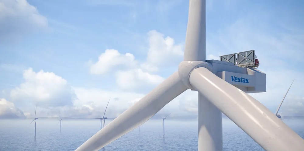 A rendering of the Vestas 15MW.