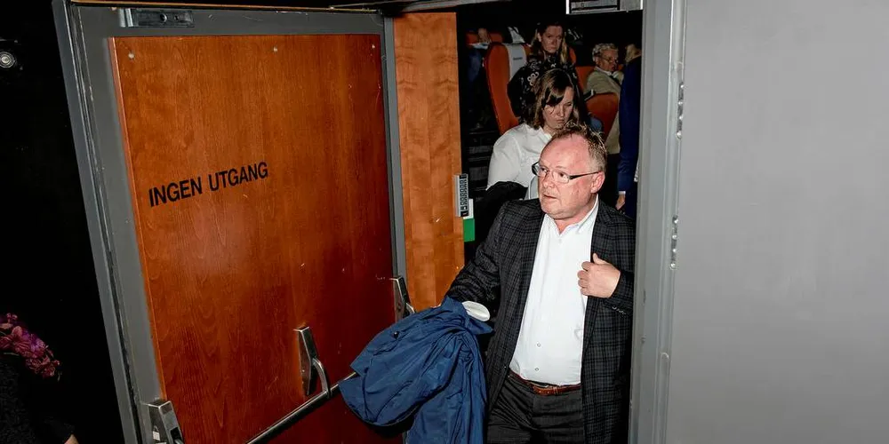 KAN VÆRE JUSTISMINISTER: Fiskeriminister Per Sandberg (Frp) kan ha blitt justisminister når han skal vitne i Reppe-saken i april. Arkivfoto