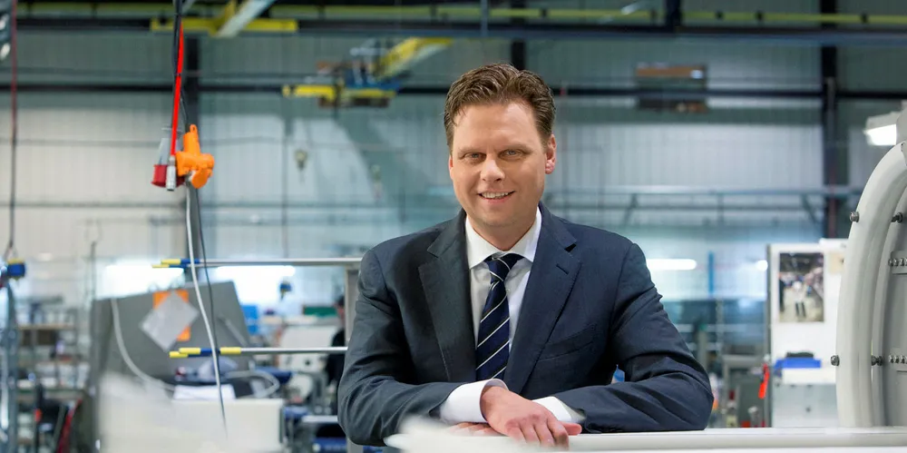 Marel CEO Arni Oddur Thordarson has been with the company for 15 years.