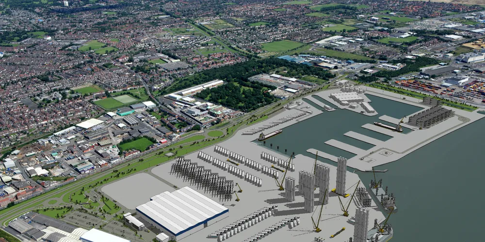 A rendering of Siemens' Hull development