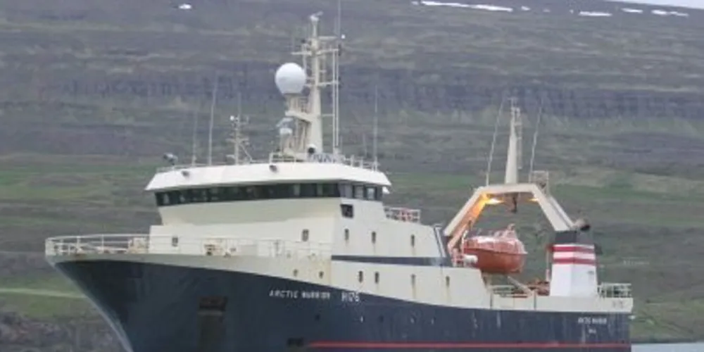 Groundfish vessel Arctic Warrior. Photo: UK Fisheries