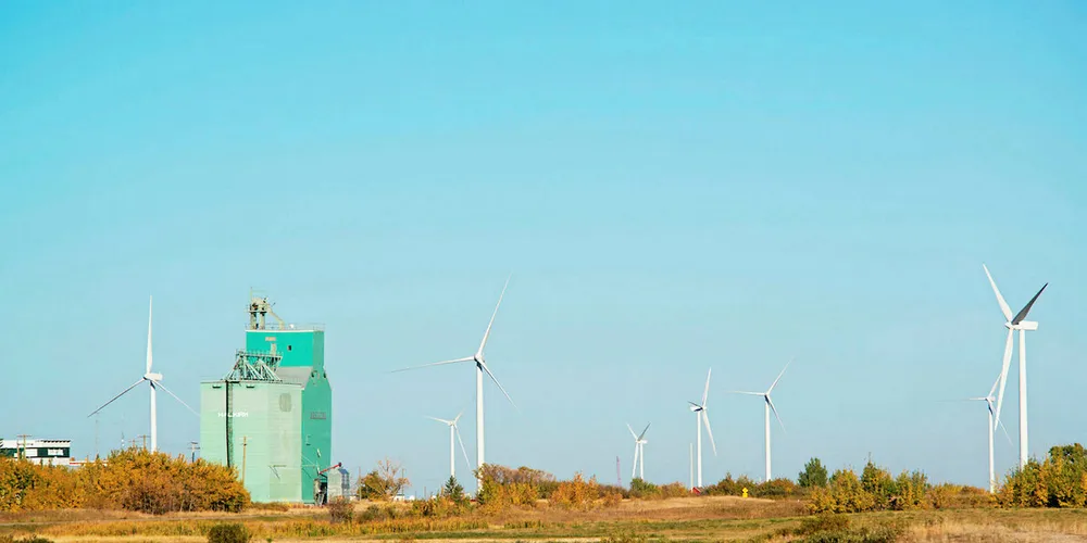 Capital Power's Halkirk Wind project in Alberta.