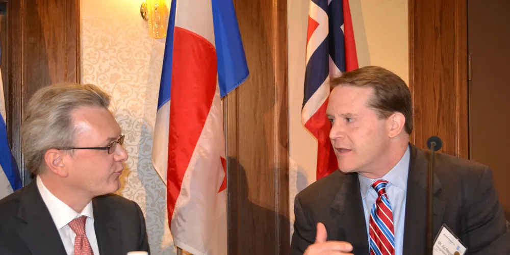 Regan sounded the alarm during the Shipping 2015 conference at the Hilton Hotel in Stamford.