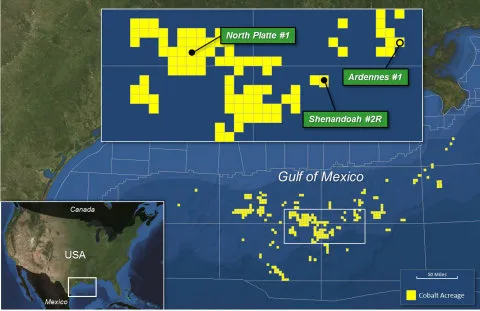 Cobalt find: Operated well books 500 feet of net pay