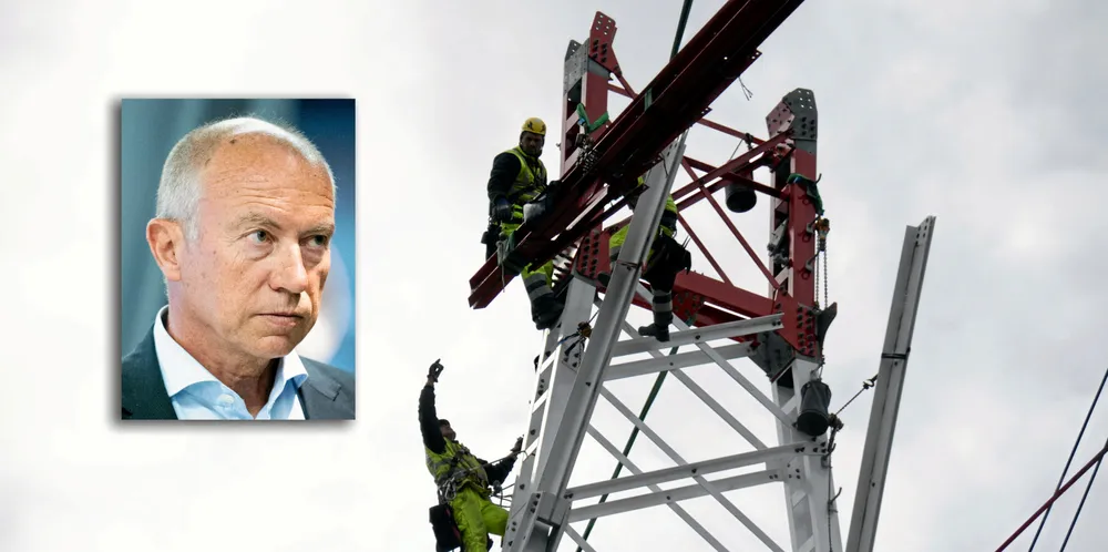 Inntektsrammemodellen for nettselskapene må ta høyde for at det må bygges nett parallelt med at det bygges ut ny produksjon og før avtaler med kunder er på plass, mener Statkrafts konsernsjef Christian Rynning-Tønnesen.
