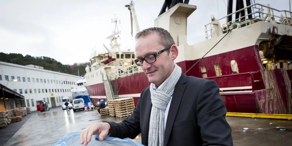 Daglig leder Knut Helge Vestre i Coldwater Prawns Arkivfoto: Ole Morten Melgård