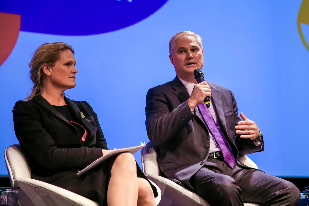 Norwegian contracts: TechnipFMC chief executive Doug Pferdehirt.