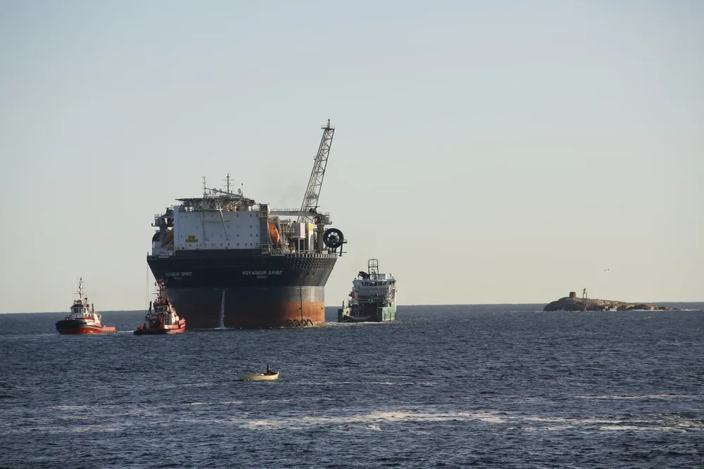 Cylindrical concept: Sevan also designed the Voyageur Spirit working on the UK's Huntington field