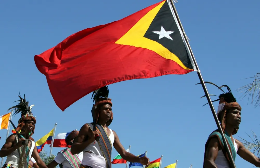 Local folks: in Timor-Leste