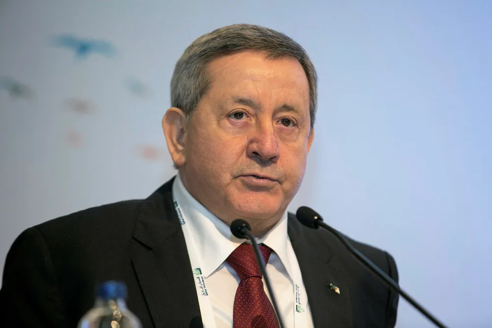 Targets: Sonatrach chief executive Abdelmoumene Ould Kaddour