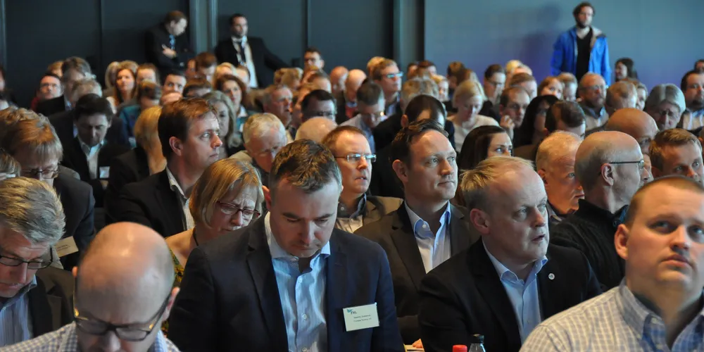 Neste uke er det en stor konferanse ved Scandic Havet i Bodø. Illustrasjonsfoto fra Sjømat Norges årssamling ved samme hotell i fjor. (Foto: Bent-Are Jensen)