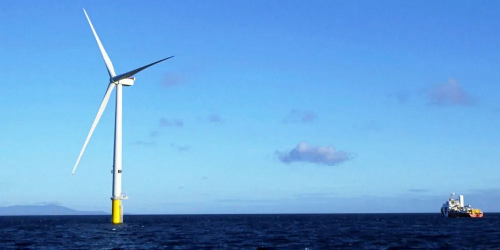 The Walney Extension wind farm