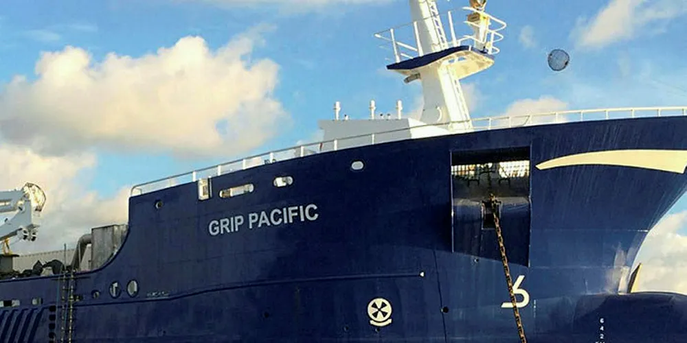 Brønnbåten Grip Pacific er en del av flåten til AquaShip.