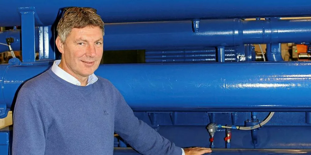 Avdelingsleder Petter Kåre Grytten i MMC First Process avd. Kulde har levert ti kuldeanlegg til Russland.Foto: MMC