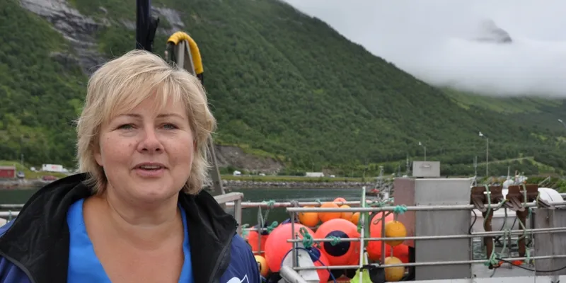 Erna Solberg. (Foto: Mia Kanstad Kulseng)