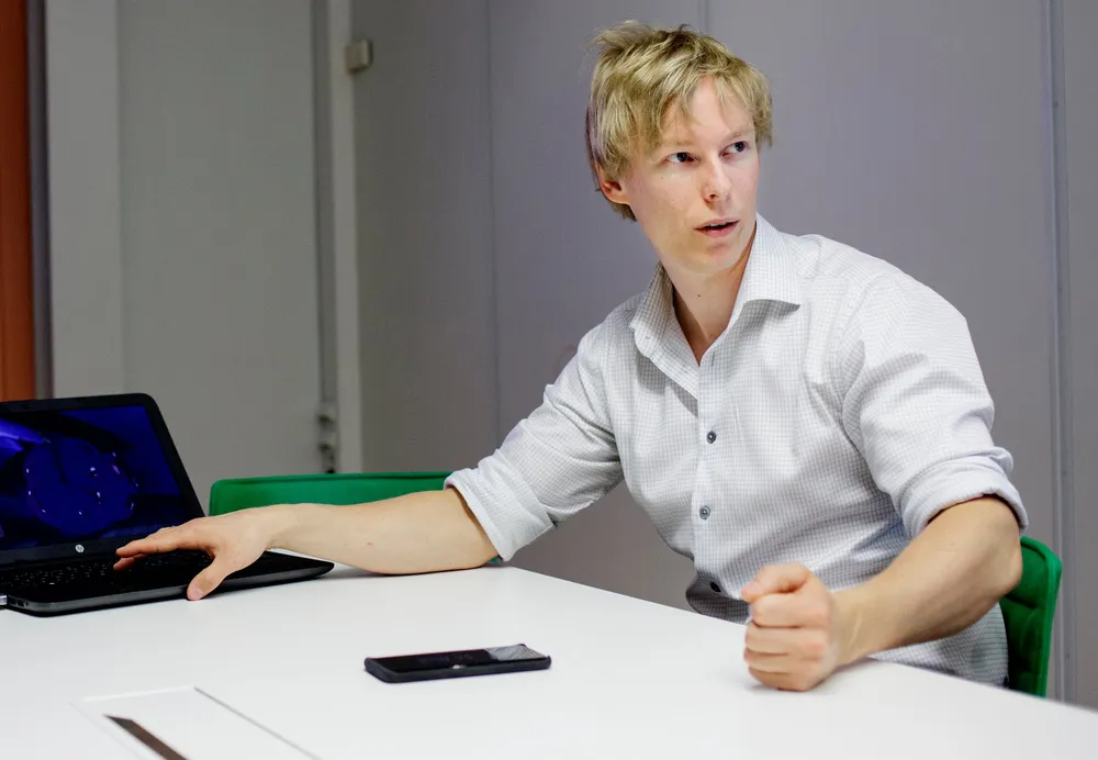 1X-sjef Bernt Øivind Børnich flyttet i sommer hovedkontoret fra Østfold til San Francisco. Bildet er fra 2017.