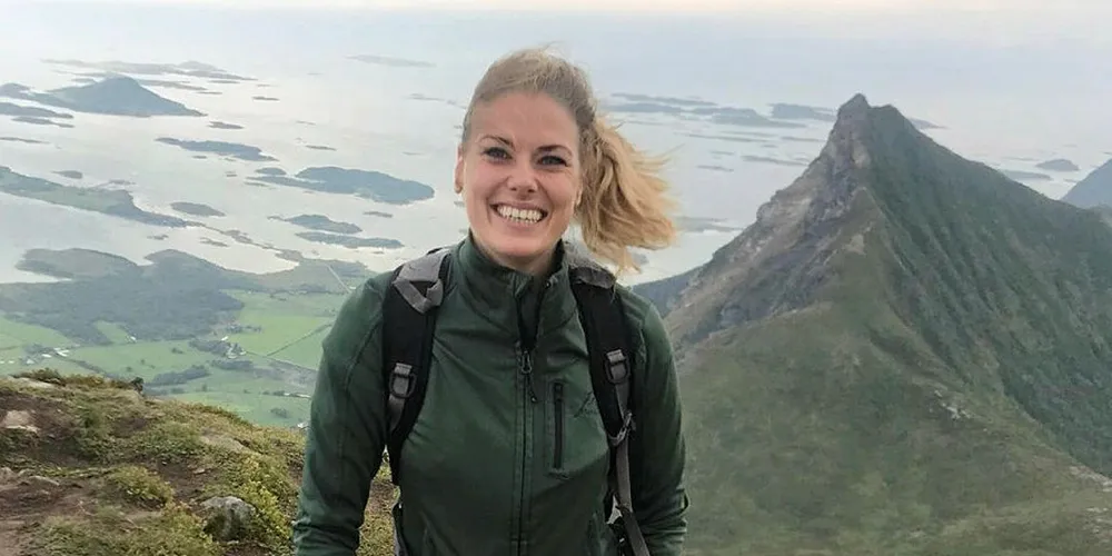 Elisabeth Faureng bruker mye av fritiden på å gå fjellturer i Nord-Norge.