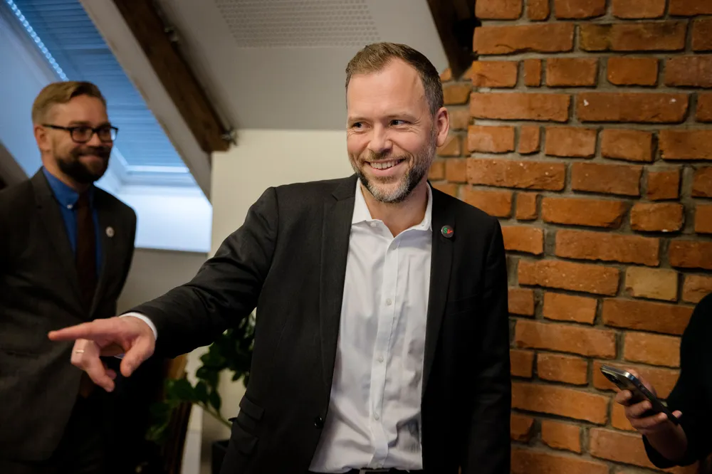 SV-leder Audun Lysbakken kunngjorde onsdag morgen at han ikke tar gjenvalg som partileder, og møtte pressen på Stortinget etterpå.