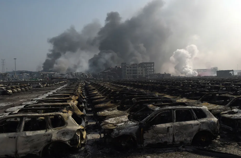 Operations: busy Tianjin port gets back to work, according to reports