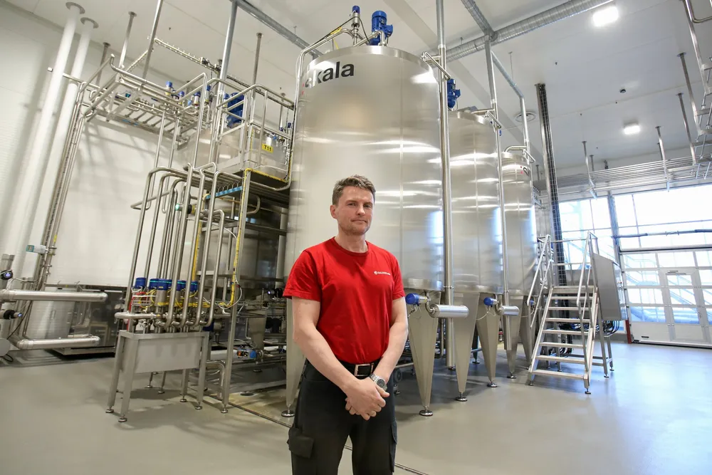 Verdens første raudåtefabrikk åpnet på Sortland i Vesterålen i august 2021. Zooca er markedsnavnet til Calanus-konsernet.