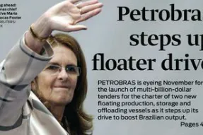 Floater drive: Petrobras warms up