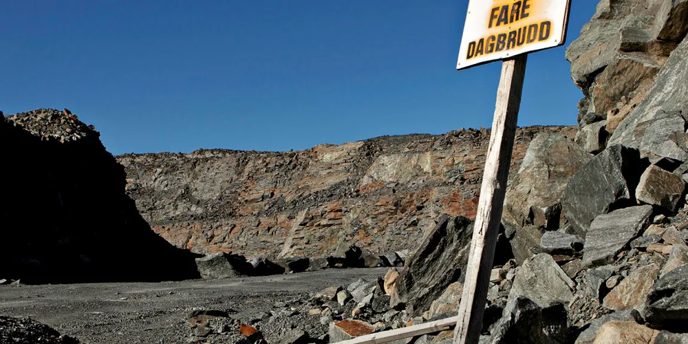 HAR FÅTT DRIFTSKONSESJON: Nærings- og fiskeridepartementet har gitt gruveselskapet Nussir grønt lys for å starte opp med utvinning av kobber i Kvalsund i Finnmark.