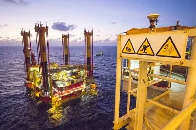 Installed: Arup finishes installing the new depletion compression platform on the Malampaya field off the Philippines