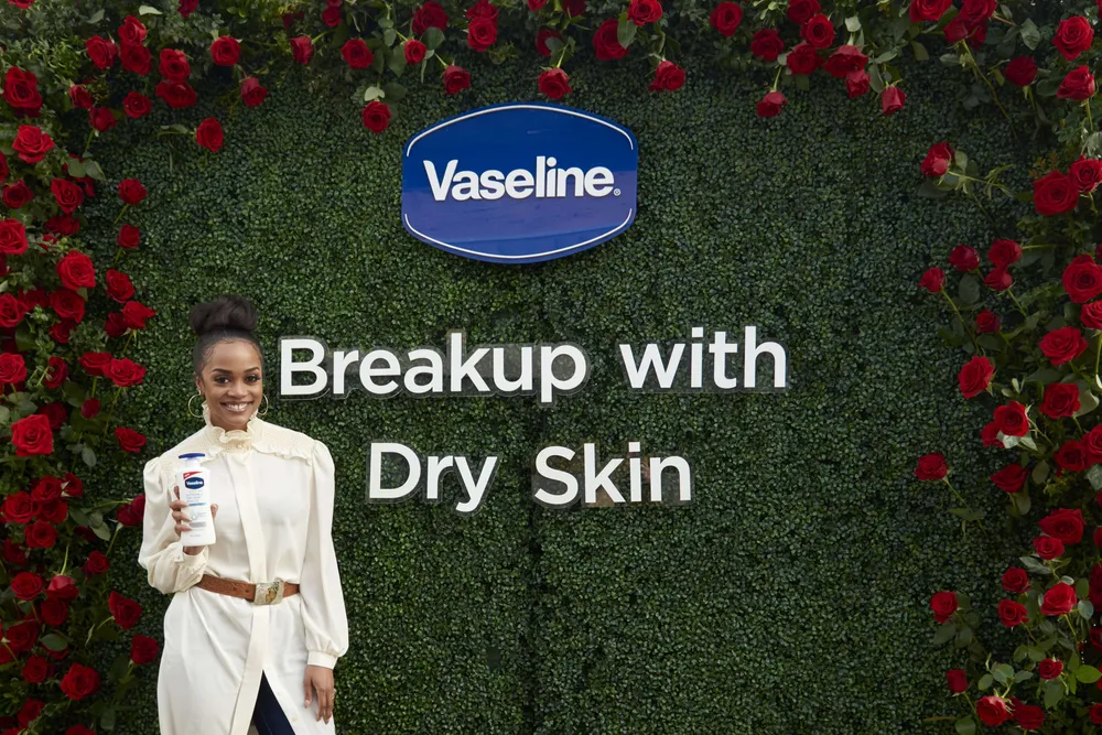 Smooth operator: Vaseline has become a viral video sensation on social media for its ability to lock in skin’s moisture