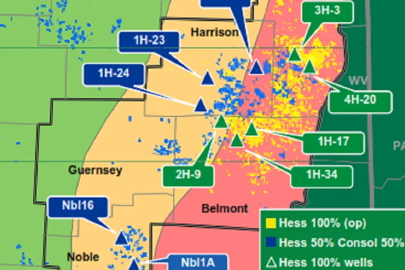 Utica plan: Hess unveils production goals