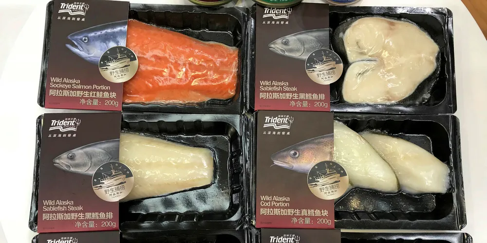 The new value-added line is single-frozen and skinpacked to order.