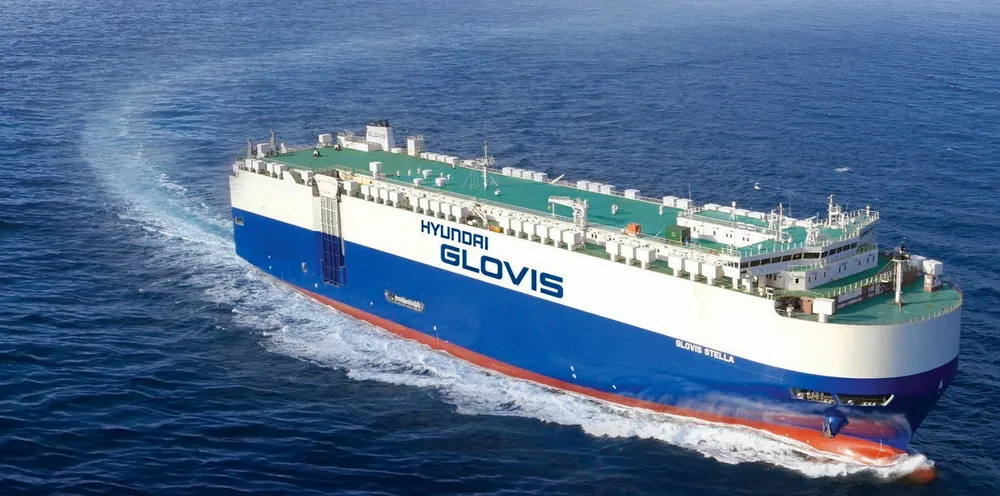 Hyundai Glovis will be shipping electric cars for Tesla from China to Europe.